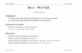 MySQL java-mysql Java - MySQL - tecfa.unige.chtecfa.unige.ch/guides/tie/pdf/files/java-mysql.pdf · Java - MySQL - 1. Introduction au JDBC java-mysql-3 Internet et Education © TECFA