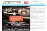 CYBERPROGRAMME EVRAI MOND - duceppe.com · Théâtre Jean-Duceppe - Place des Arts  - info@duceppe.com Claude a 23 ans. Son rêve? Écrire. Son inspiration? Sa propre famille.