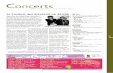 Le Festival des Artefacts au Zénith Eric Lotz Piazzollamedias.jds.fr/pdf/197/15-Concerts.pdf · star Pete Doherty + Serj Tankian installé dans le paysage musical : ... Les baby-rockeurs