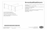 Installation - Bradley Corp P.O. Box 309 Menomonee Falls, WI 53052 USA 800 BRADLE (800 272 3539) 1 262 251 6000 bradleycorp.com HDWT-INSTR-010 Rev F; ECN 17-14-007