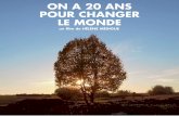 ON A 20 ANS POUR CHANGER LE MONDE en scène de Ladislas Chollat au théâtre Antoine avec Fabrice Luchini. Elle tourne au cinéma dans les films de Stéphane Brizé, Bleu dommage,