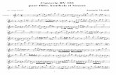 Concerto RV 103 pour flûte, hautbois et basson RV 103 pour flûte, hautbois et basson Arr: Serge Robert Antonio Vivaldi Guitare 1 1 &bb 86 œœnœœœœ# œ œœnœ œbœnœ#œœnœœœœ#œœœœœnœœœœœœœœŒ
