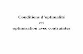 Conditions d’optimalité en optimisation avec contraintesferland/ift3515/contenu_cours/5... · 1 * * * Supposons que le lagrangien associé au problème (5.1), possède un minimum