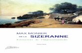 max Monier Slzeranne - Crafix.frcrafix.fr/TAIN/Oeuvres_de_Max Monier.pdf · BIOGRAPHIE Une famille célèbre Jean Maxime Monier de la Sizeranne, connu comme peintre sous le nom de