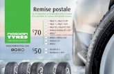 70 ·  Remise postale Du 19 septembre au 15 décembre 2016, à l’achat d’un ensemble de 4 pneus sélectionnés recevez: $70 ∙ Hkpl 8 ...