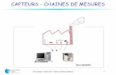 CAPTEURS - CHAINES DE MESURESbonnet/GSI/Capteurs4_GSI.pdf · Plan du Cours Propriétés générales des capteurs Notion de mesure ... Conditionnement et Electronique de mesure Amplificateur