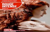 Le magazine FGTB pour la coiffure, les soins de beauté et ... · C’est d’ailleurs le thème central de cette troisième édition de Rouge Intense. A travers ces pages, nous passons