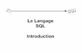 le Langage Sql Introduction - Miage.ups-tlse.fr · Michel Tuffery 2 Historique du Langage SQL • E. F. CODD : premiers articles dans les années 70 • IBM crée le langage SEQUEL
