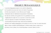 PROJET PEDAGOGIQUE - Pomponne · Projet Pédagogique Permanent -Version 2016/2017 ontat Mairie Maiie de Pomponne - 77400 Pomponne Tel : 01 60 07 78 22 - Fax : 01 60 07 75 44 contact