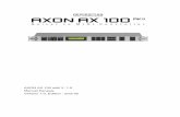 AXON AX 100 mkII V. 1.0 (Français) - Audiofanzine · MIDI Implementation Chart v. 2.0 ... batterie inclus. Le système est entièrement compatible MIDI et en outre, l'AXON AX 100