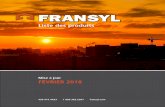 liste Des Produits - Fransylv~Catalogue_de_produits.pdf · Liste des produits 450 477.4423 1 800 363.2307 fransyl.com Visitez le  pour consulter la fiche technique des produits