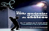 Les nuits musicales - tourrette-levens.fr · L’Azur Big Band vous propose un tour d’horizon de la magie musicale et créative de l’un des musiciens les plus influents du 20e
