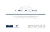 D10.8 NeXOS Project Factsheet Final Update · D10.8– NeXOS Project Factsheet Final Update Lead organisation for this deliverable SECTION FRANÇAISE DE L'INSTITUT DES INGÉNIEURS