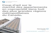 Coup d’œil sur le marché des appartements en copropriété ... · et Vancouver entre 2014 et 2015. Cette année, Toronto devrait connaître sa plus rapide ... de l’Est canadien