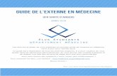 Guide de l’externe en médecine - assoadema.orgassoadema.org/wp-content/uploads/2016/12/Guide-de-lexterne-2016.pdf · Neurologie ... Photocopie de la carte vitale ou de l’attestation