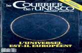 L'Universel est-il européen?; The UNESCO courier: a …unesdoc.unesco.org/images/0009/000920/092021fo.pdf · V1205 - 9208 40.00 F P ... partitions, le compositeur grec ... venir