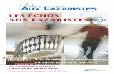 Réseau La Salle LES ÉCHOS AUX LAZARISTES N° 36anciens-lazos.org/IMG/pdf/Les_Echos_des_Lazos_36.pdf · Le matin du 21 ème jour, quelle surprise de découvrir 5 adorables poussins