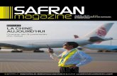 La Chine aujourd’hui - safran-group.com · les évolutions du transport aérien sur l’avion plus électrique et le green taxiing sont remarquables. ... directeur général, safran