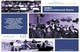 MBA International Paris - Dauphine Tunistunis.dauphine.fr/.../PLAQUETTE_MBA_IP_2016_version_web__1_.pdf · Le Diplôme de MBA proposé à Tunis, par l'IAE de Paris et l'Université
