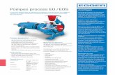 Pompes process EO / EOS Avantages - eggerpumps.com · Les pompes process EO / EOS, en tant que pompes pour liquides chargés, sont parfaitement appro-priées aux fluides homogènes