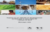 Rapport sur les objectifs de développement durable pour la ... · sur un document final où ... On note aussi que la croissance économique et la politique de lem ... principes,
