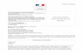 Ordre de méthode - FranceAgriMer - filières agricoles et de la … · 2015-01-09 · ... de l’arrêté du 25 avril 2000 relatif à la certification vétérinaire dispose que :