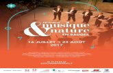 16 JUILLET 23 AOÛT 2017 - Festival Musique & Nature en … · 2017-05-14 · d’Europe. Avec Haydn, Mozart a développé et popularisé la forme quatuor. ... de s’exprimer tour