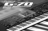 La version 2.0 du système d’exploitation du G-70 …synthedoc.free.fr/Roland/Doc/g70_os2-fr.pdf · SETTING [ARR] et [PIANO]. Remarque: Vous pouvez aussi choisir cette page en appuyant