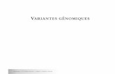 VARIANTES GENOMIQUES - Université de Montréalcsuros/IFT6299/H2014/content/prez... · 2014-03-25 · Chaˆıne CIGAR Variantes ?IFT6299 H2014 ?UdeM ?Mikl os Cs} ... assumptions can