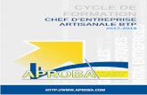 CYCLE DE FORMATION - aproba.com · Le traitement des en cours Les principaux ratios à suivre 05. TABLEAU DE BORD ... Les différents styles de management et le management situationnel