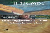 La beatificazione è vicina: viviamola con gioia - CVS - BARIcvsbari.altervista.org/bambu/bambu201304.pdfchiodi al di sotto della ... In basso nello scudo troviamo poi a sinistra la