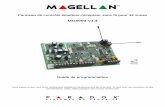magellan Mg5000 : Guide De Programmation - Cctv · Pour effacer un numéro de téléphone, un message sur téléavertisseur, appuyer sur la touche ... Raccordement du relais d’alarme