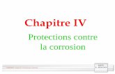 Chapitre IV-+Corrosion+-+Chap+IV... · Modes de protection contre la corrosion Selon leur mode d’action Selon leur principe ... Couplage fréquent de peinture et protection cathodique