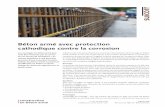 Béton armé avec protection cathodique contre la corrosionsuicorr.com/app/uploads/construction-en-beton-arme.pdf · plus, avec la réaction cathodique partielle et l’augmentation