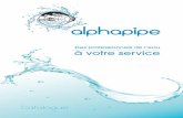 Des professionnels de l’eau à votre service - alphapipe.fr PDF/ALPHAPIPE_CATALOGUE_ 2… · FAMILLE 1 3 Caractéristiques des tubes aciers revêtus CIMENT/PE Page 6 Raccords acier