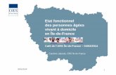 Etat fonctionnel des personnes âgées vivant à domicile en ... · 544 000. 12 Restrictions d ... Source: HSM, 2008, exploitation ORS Île-de-France. 18 Les inégalités dans le