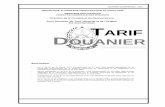 Direction de la Fiscalité et du Recouvrement Sous ...douane.gov.dz/pdf/Tarif Douanier 2016 (10 Chiffres) POUR... · douanes algeriennes - 2016 - republique algerienne democratique