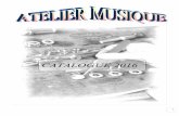 CATALOGUE 2016 - atelier-musique.com · clarinette sib ... gamme semi professionnelle et professionnelle ..... 12 embouchures ...