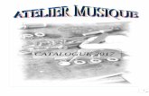 CATALOGUE 2017 - atelier-musique.com · clarinette sib ... gamme semi professionnelle et professionnelle ..... 12 embouchures ...