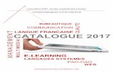 LANGUE FRANCAISE CATALOGUE 2017 - …lewebpedagogique.com/ecoleprivee/files/2014/05/Catalogue-2017.pdfAPPROCHE PROCESSUS ISO 9001 : 2008 (3 jours) 77! AUDIT INTERNE ISO 9001 : 2008