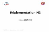 Réglementation N3 - N3 DD - Rglementatio · PDF fileINTRODUCTION 1 -La FFESSM et le brevet N3 1.1 -La licence fédérale 1.2 -Les certificats médicaux 1.3 -Les assurances et responsabilités