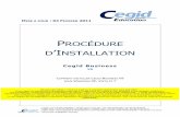 D’INSTALLATION - cterrier.comcterrier.com/cegidweb/pdf/a/a04-procedure-installation-9.pdf · Procédure d’installation ... Cette documentation vous décrit le déroulement de
