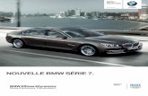 NOUVELLE BMW SÉRIE 7. - data.over-blog-kiwi.comdata.over-blog-kiwi.com/0/29/40/80/201212/...bmw-serie-7.pdf · 4 Équipements de série Gamme Finitions Extérieur Équipements de