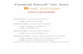 Festival Neuvil 10 EME EDITION - Latillé Actualité · fraîche du jazz , ... Angelo DEBARRE, le trio ELB, Omar SOSA, Maurane, ... véritablement cette "gipsy touch" trop longtemps