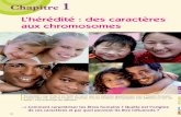 L’hérédité : des caractères aux chromosomes - hozoom.com · Parfois, un enfant présente un syndrome handicapant. Le plus souvent, il s’agit, comme ces enfants, du syndrome