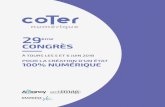 29ème CONGRÈS - coter-numerique.orgcoter-numerique.org/congres-2018/docs/CoTerNum_programme_A5-201… · 2 sommaire 4-5 agenda 6-17 prÉsentaonti des partenaires atf 18-19 iste