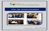 Plan de communication - mrcmaskoutains.qc.ca€¦ · 3 1. CONTEXTE La MRC des Maskoutains souhaite renforcer ses liens avec les citoyens, favoriser l’accroissement du sentiment