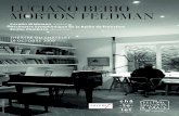 LUCIANO BERIO MORTON FELDMAN - festival · PDF fileLuciano Berio Bewegung Composition : 1971, révision 1984 Commande : Scottish National Orchestra Effectif : 3 flûtes, 2 hautbois,
