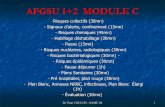 AFGSU 1+2 MODULE C - CESU 04 · Dr Yann COULON - SAMU 04 1 AFGSU 1+2 MODULE C - Risques collectifs (30mn) - Signaux d’alerte, confinement (15mn) - Risques chimiques (45mn) - Habillage