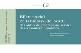 Bilan social et tableaux de bord - CIG PETITE COURONNE · rapport biennal sur l’état des collectivités est obliga-toire depuis 1997 et peut permettre d’établir un bilan social.